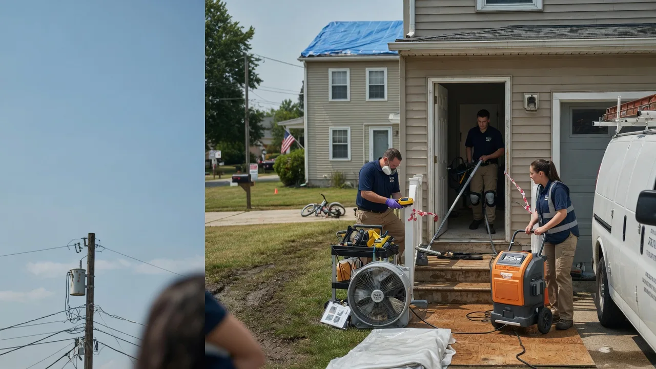 Water Damage Repair in Tecumseh, MI near me
